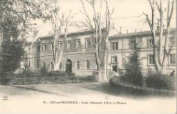 Ecole Nationale d'Arts et Métiers Aix-en-Provence Façade extérieure