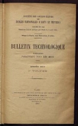 Bulletin technologique 1913