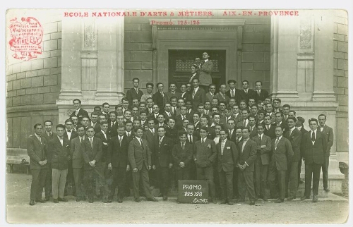 Promotion 1925-1928 Ecole Nationale d'Arts et Métiers Aix-en-Provence Promotion 1925-1928 Ecole Nationale d'Arts et Métiers Aix-en-Provence
