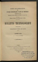 Bulletin technologique 1905