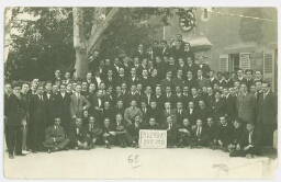 Promotion 1920-1923 Ecole Nationale d'Arts et Métiers Aix-en-Provence
