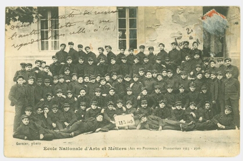 Promotion 1913 Ecole Nationale d'Arts et Métiers Aix-en-Provence Promotion 1913 Ecole Nationale d'Arts et Métiers Aix-en-Provence