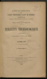 Bulletin technologique 1895