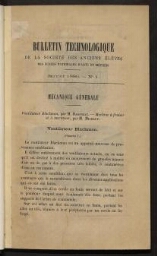 Bulletin technologique 1886