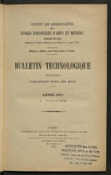 Bulletin technologique 1906