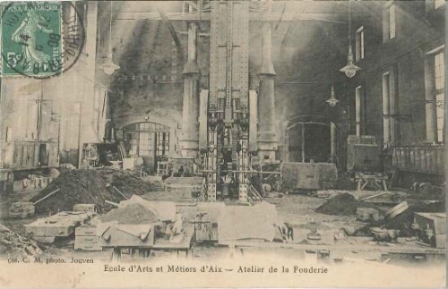 Ecole d'Arts et Métiers d'Aix - Atelier de la Fonderie Ecole d'Arts et Métiers d'Aix - Atelier de la Fonderie
