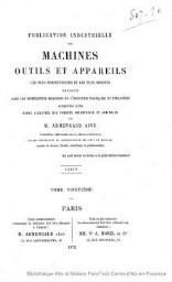 Publication industrielle des machines, outils et appareils les plus perfectionnés et les plus récents employés dans les différentes branches de l'industrie française et étrangère. Tome 20. Textes et planches.