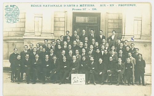 Promotion 1917-1920 Ecole Nationale d'Arts et Métiers Aix-en-Provence