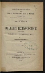 Bulletin technologique 1884