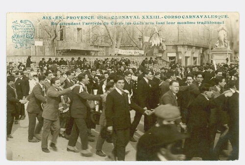 Corso carnavalesque Aix-en-Provence 1926 Carnaval XXXIII Corso carnavalesque Aix-en-Provence 1926 Carnaval XXXIII