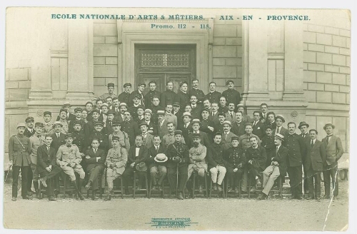 Promotion 1912-1915 Ecole Nationale d'Arts et Métiers Aix-en-Provence Promotion 1912-1915 Ecole Nationale d'Arts et Métiers Aix-en-Provence