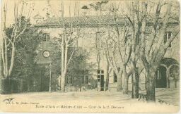 Ecole d'Arts et Métiers d'Aix - Cour de la 2° division