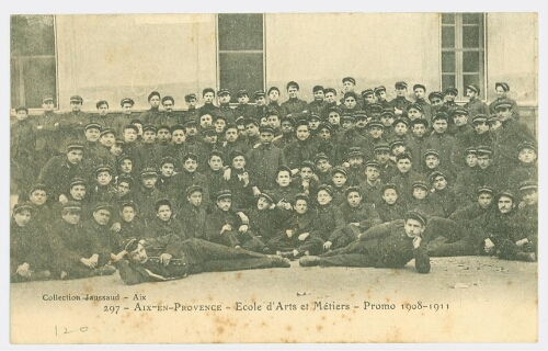 Promotion 1908-1911 Aix-en-Provence - Ecole d'Arts et Métiers