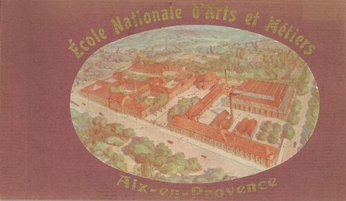 Ecole Nationale d'Arts et Métiers Aix-en-Provence (vue aérienne)