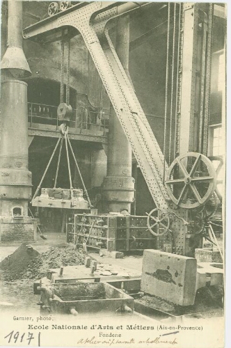 Ecole Nationale d'Arts et Métiers Aix-en-Provence - Fonderie