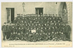 Promotion 1912 Ecole Nationale d'Arts et Métiers Aix-en-Provence