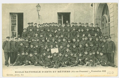 Promotion 1912 Ecole Nationale d'Arts et Métiers Aix-en-Provence Promotion 1912 Ecole Nationale d'Arts et Métiers Aix-en-Provence