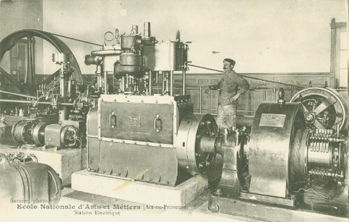 Ecole Nationale d'Arts et Métiers (Aix-en-Provence)- Station électrique Ecole Nationale d'Arts et Métiers (Aix-en-Provence)- Station électrique