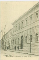 Ecole Nationale d'Arts et Métiers d'Aix-en-Provence Façade des Arts et Métiers